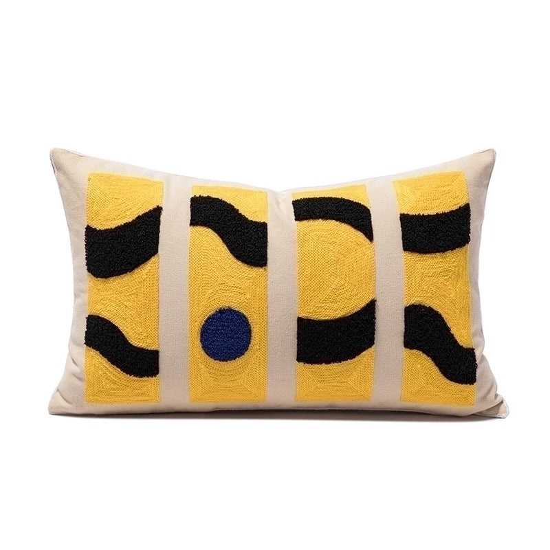 Trendy Color Block Heart Shaped Decorative Pillow Covers|Home Decor Pillows
