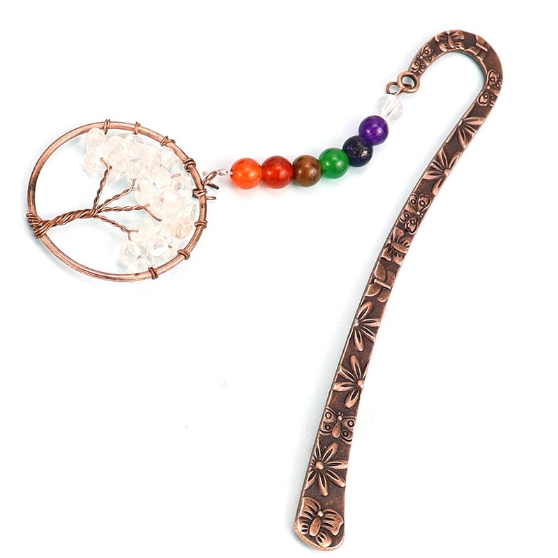 Vintage Natural Gravel Crystal Handmade Bookmark | Jewelry & Accessories