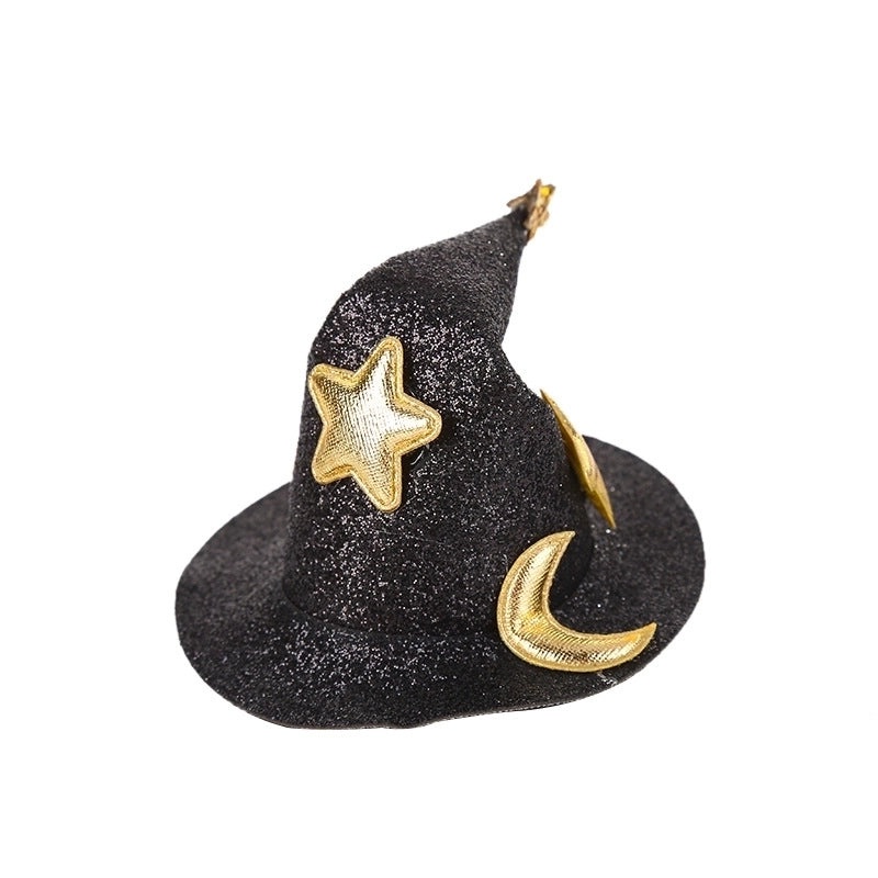 Curvy Witch Hat Hairpin for Halloween | Halloween Accessories