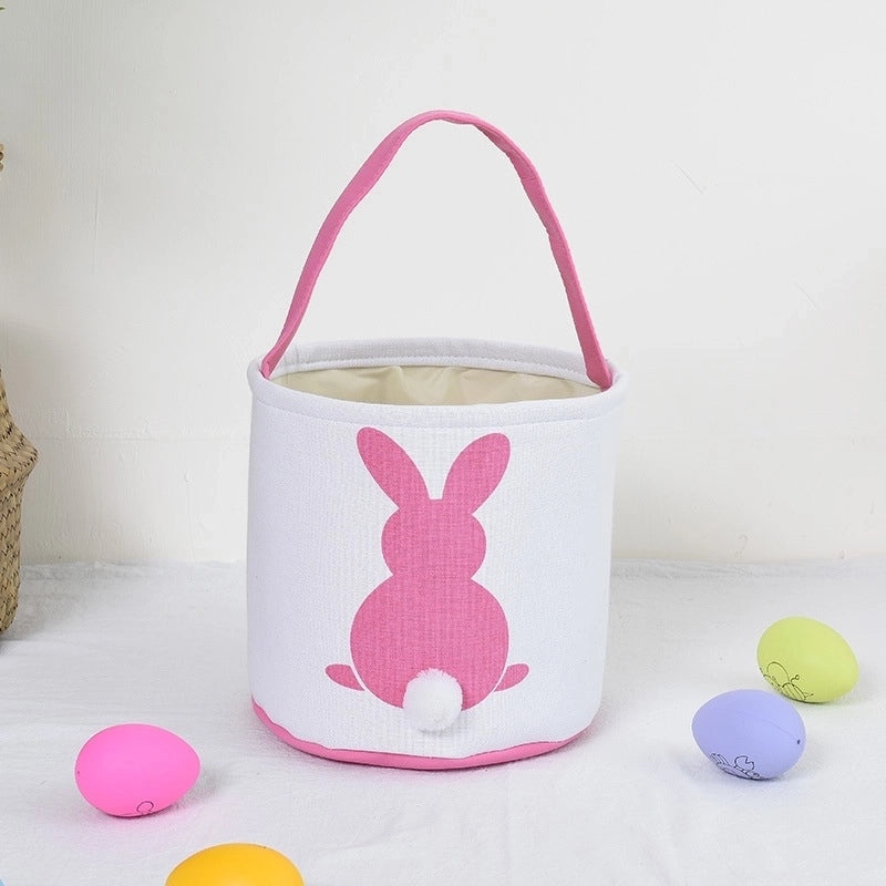 Minimalist Easter Rabbit Cloth Basket for Daily Use | Home Decor & Seasonal Accessories