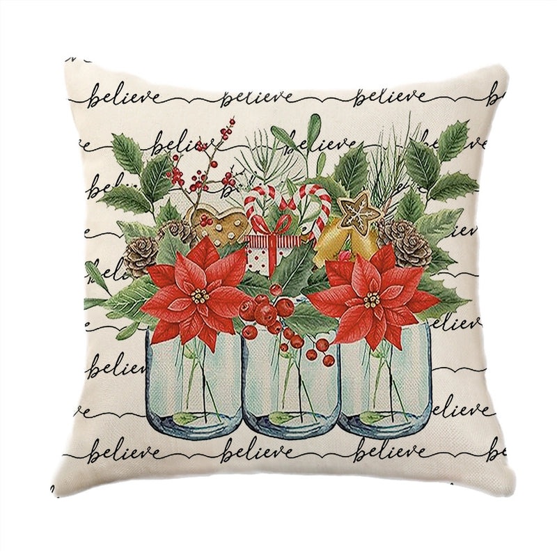 Festive Christmas Couch & Sofa Decorations for Holiday Home | Holiday Home Decor