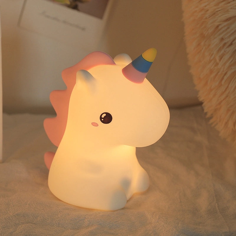 Cute Dinosaur Mushroom LED Night Light for Kids Bedroom|Home Decor Night Lights