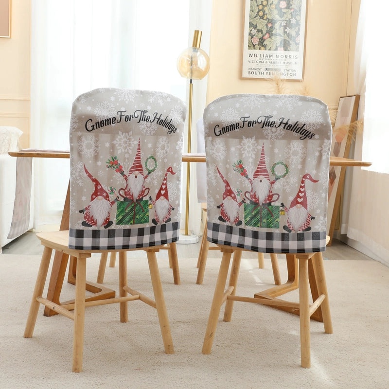 Festive Rudolph Christmas Chair Cover for Holiday Party | Home & Garden Decorations