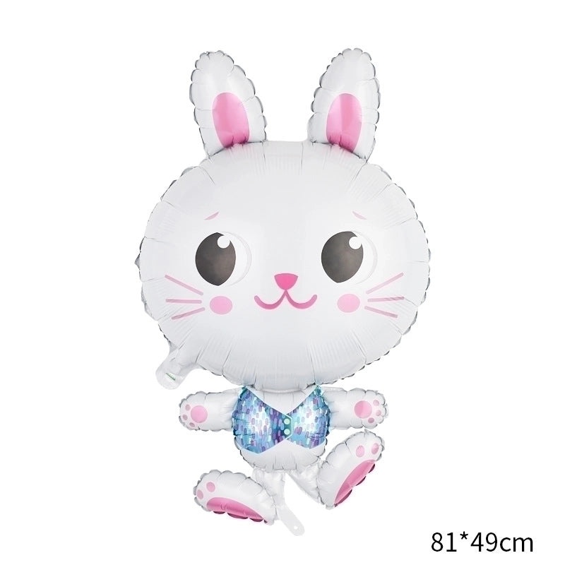 Easter Bunny Foil Balloon Decoration 1 Piece|Party Supplies Balloons