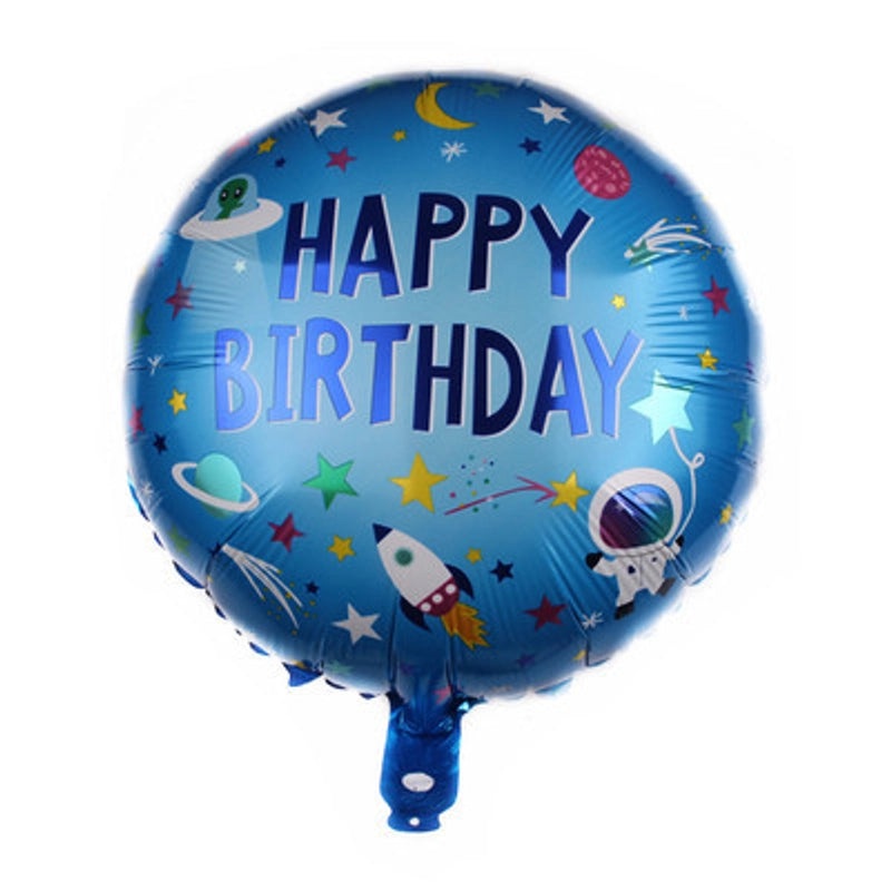 Children's Day Astronaut Rocket Party Balloon Aluminum Foil Birthday Decoration|Party Supplies