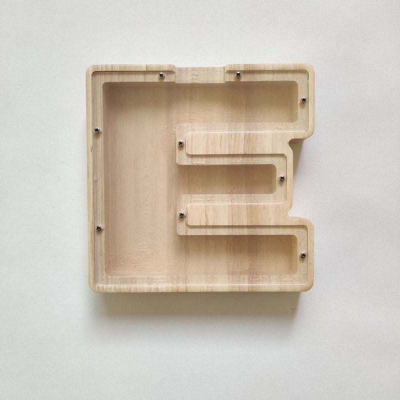 Oak Letter Glass Pendant for Halloween Christmas Easter Casual Wear|Jewelry & Accessories