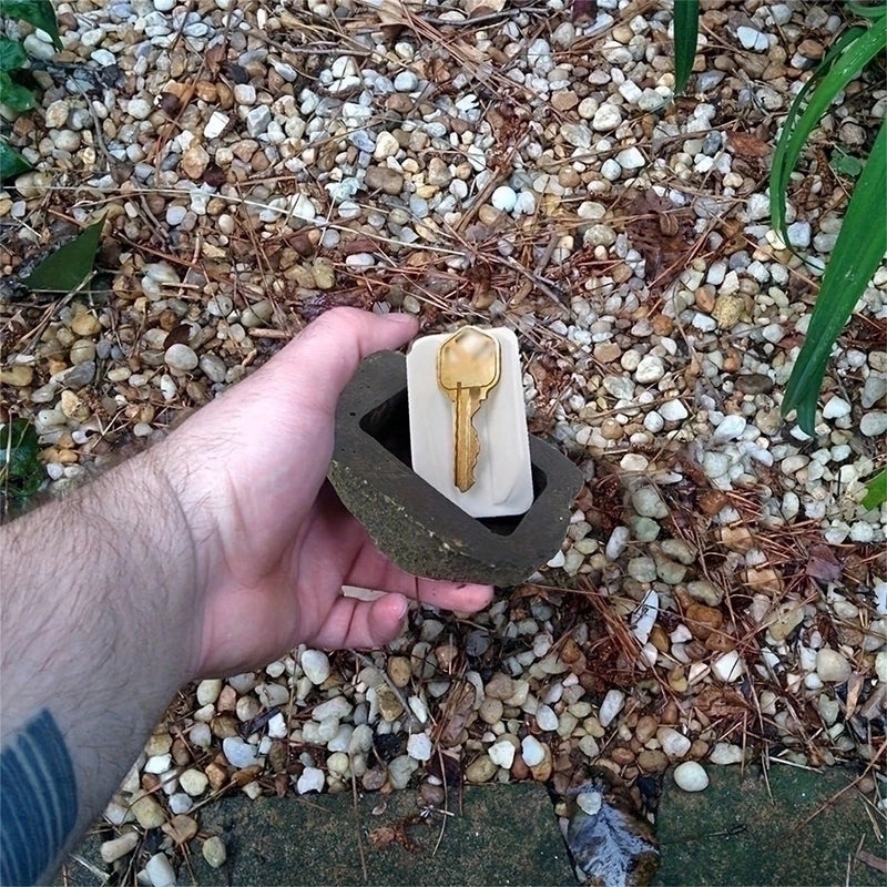 Rustic Resin Key Organizer Box for Home|Home Decor & Storage