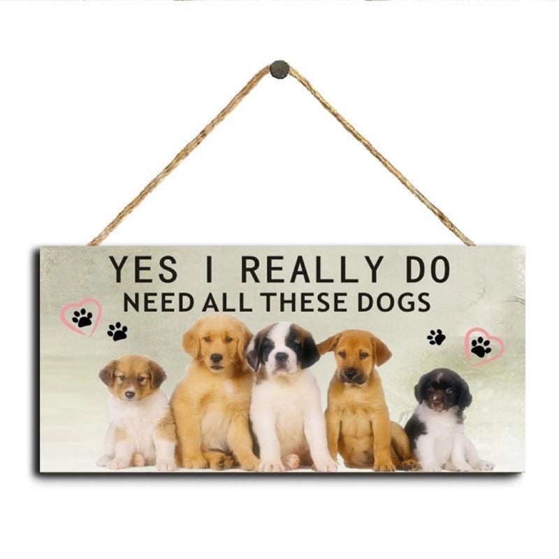 Wooden Dog Letter Plate Daily Use | Home Decor