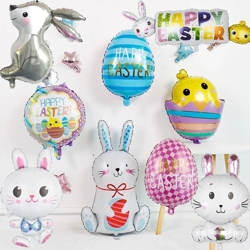 Easter Bunny Foil Balloon Decoration 1 Piece|Party Supplies Balloons