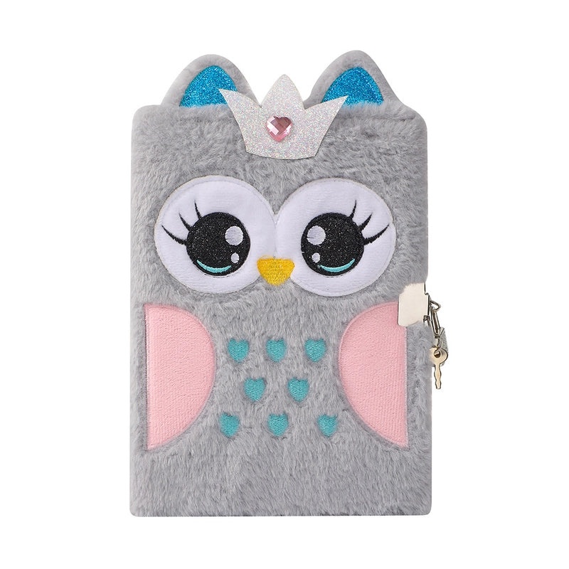 Cute Animal Plush School Notebook | Stationery & School Supplies