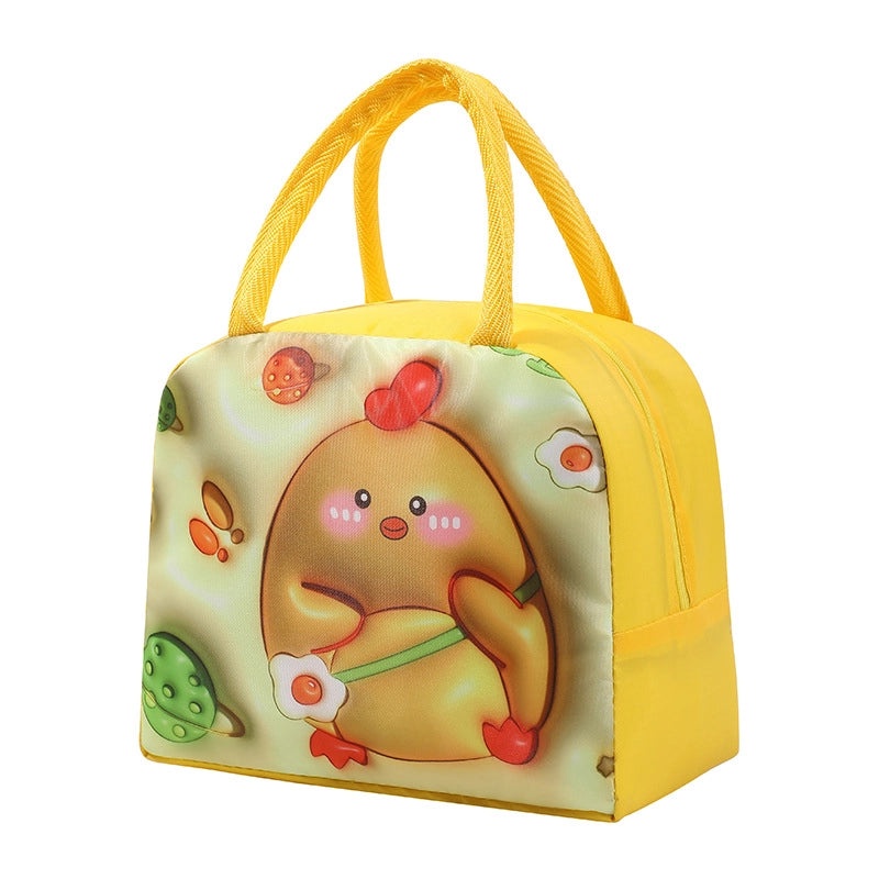 Cute Cartoon Insulated Lunch Bag for Kids | Kids Lunch Bags & Boxes