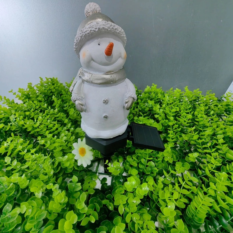 Cute Christmas Snowman Resin Night Light for Indoor Party Decor|Home Decor & Lighting