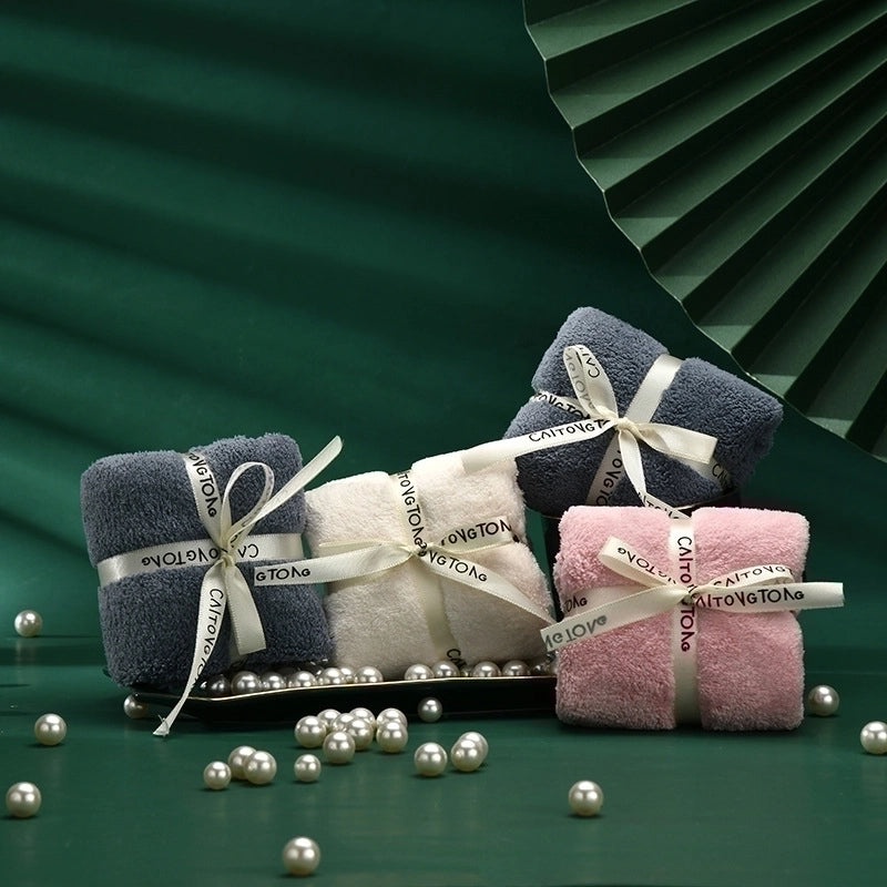 Pure Cotton Casual Towels in Solid Colors for Everyday Use|Home Textiles Towels