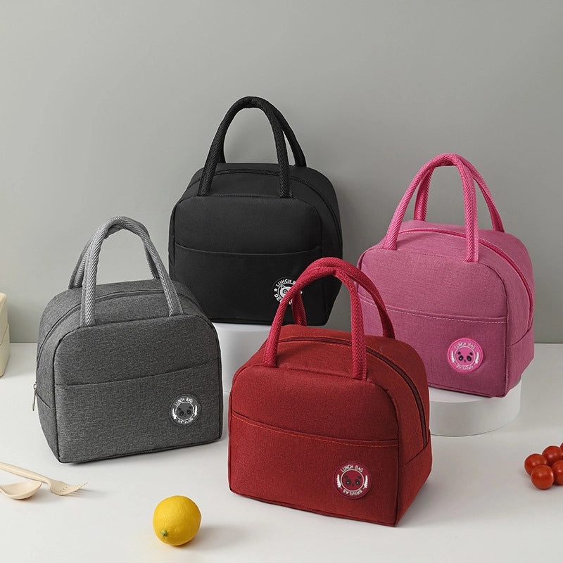 Insulated Waterproof Aluminum Foil Lunch Bag Portable Thermal Cooler for Work, School & Travel | Lunch Bags & Coolers