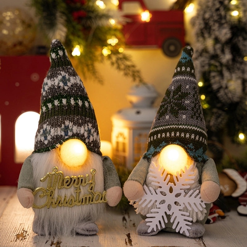 Cute Christmas Snowflake Ornaments Cartoon Style Polyester Family Festival Decorations|Holiday Ornaments