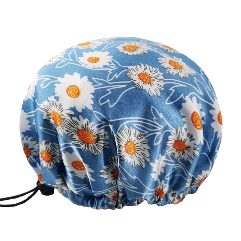 Adorable Fruit Patterned PE Shower Cap for Women|Shower Caps & Hair Care Accessories