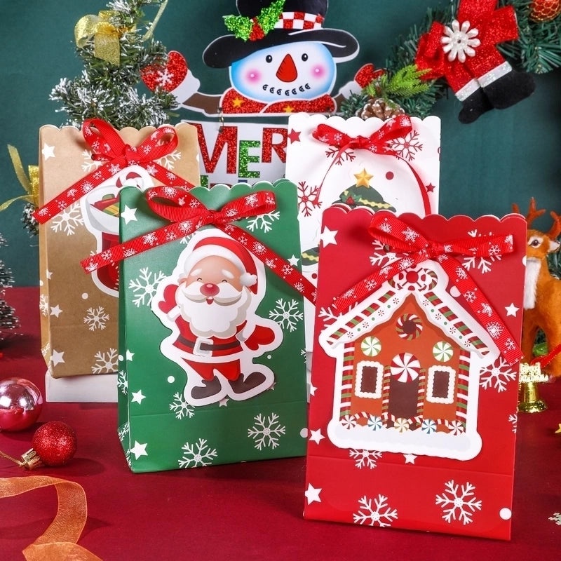 Christmas Casual Christmas Tree Santa Claus Party Gift Wrapping Supplies | Holiday Party Decorations