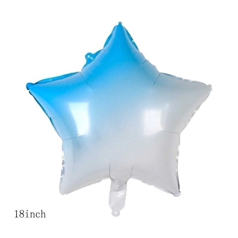 Birthday Star and Heart Shaped Aluminum Foil Balloons for Party Decorations|Party Supplies Balloons