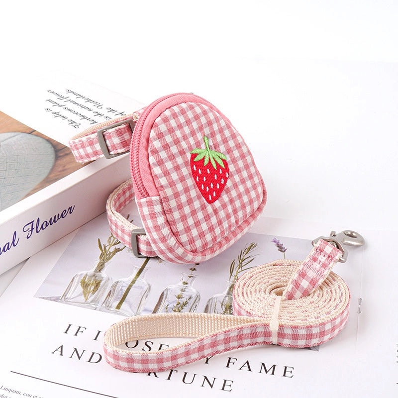 Simple Classic Polyester Color Block Leash for Pets|Pet Accessories