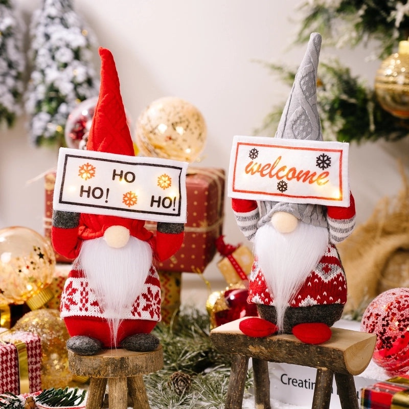 Christmas Santa Claus Letter Party Doll Table Decor | Christmas Decorations