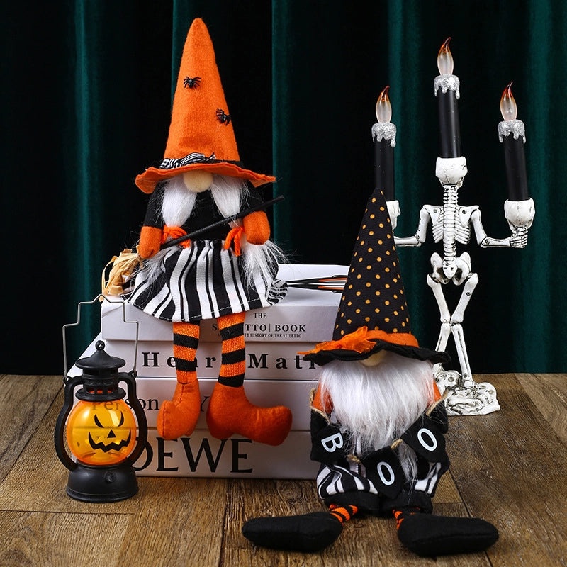 Halloween Themed Reindeer Doll with Silk Cloth Party Decoration|Holiday & Seasonal Decor
