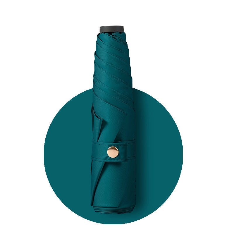 Classic Solid Color Stainless Steel Umbrella Rain Gear|Umbrellas & Rain Accessories