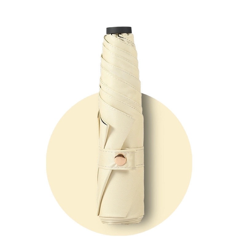 Classic Solid Color Stainless Steel Umbrella Rain Gear|Umbrellas & Rain Accessories