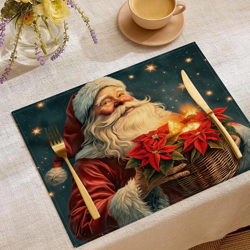 Minimalist Christmas Tree Placemat for Holiday Dining|Home Decor & Tableware