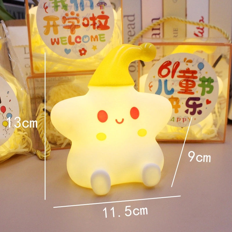 Adorable Bear and Duck Vinyl Night Lights for Indoor Birthday Decor|Home Decor Lighting