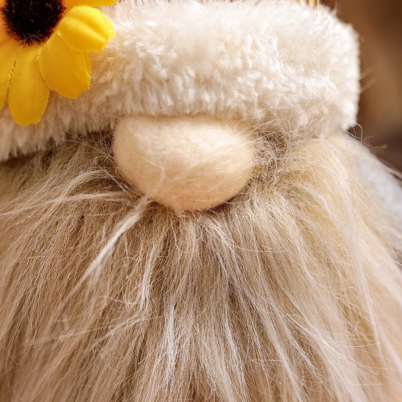 Cute Sunflower Faceless Doll Ornament Window Decoration for Home|Home Decor