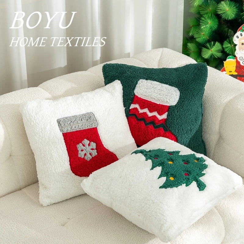 Christmas Cute Snowman and Reindeer Plush Sofa Decor|Home Decor Holiday Accessories