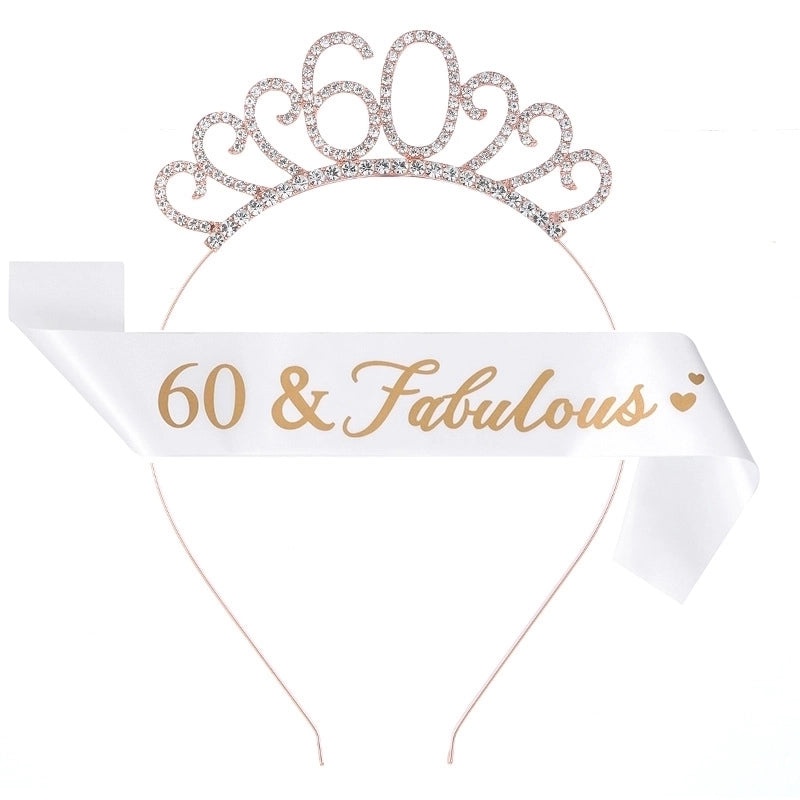 Stylish Alphabet Number Alloy Hair Band with Rhinestone Inlay 1 Set|Hair Accessories
