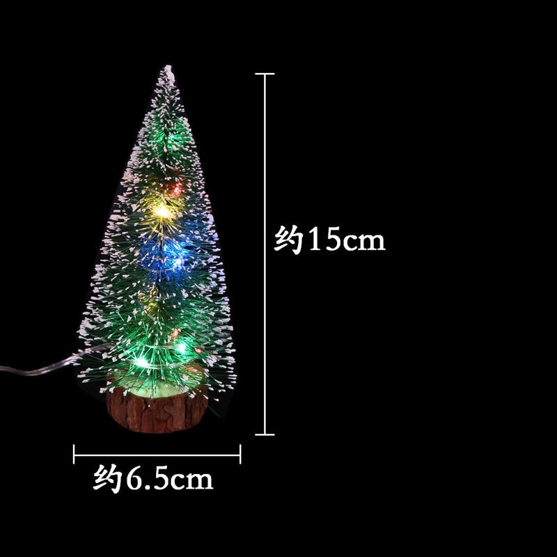 Casual Christmas Tree Plastic Iron Table Decoration for Family Gathering | Holiday Home Decor