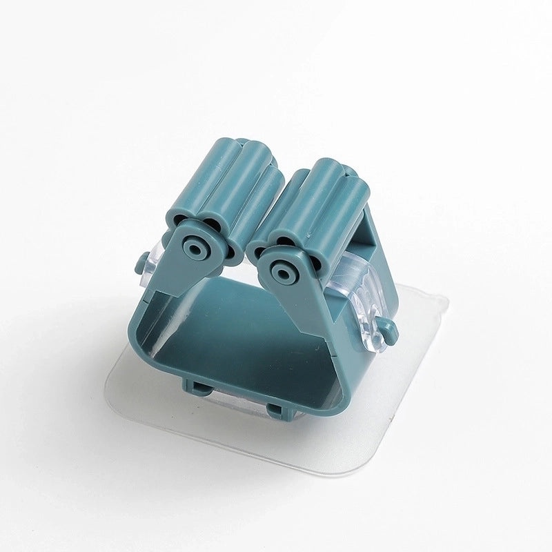 Fashion No-Drill Wall Mounted Mop Holder | Home Organization and Cleaning Accessories