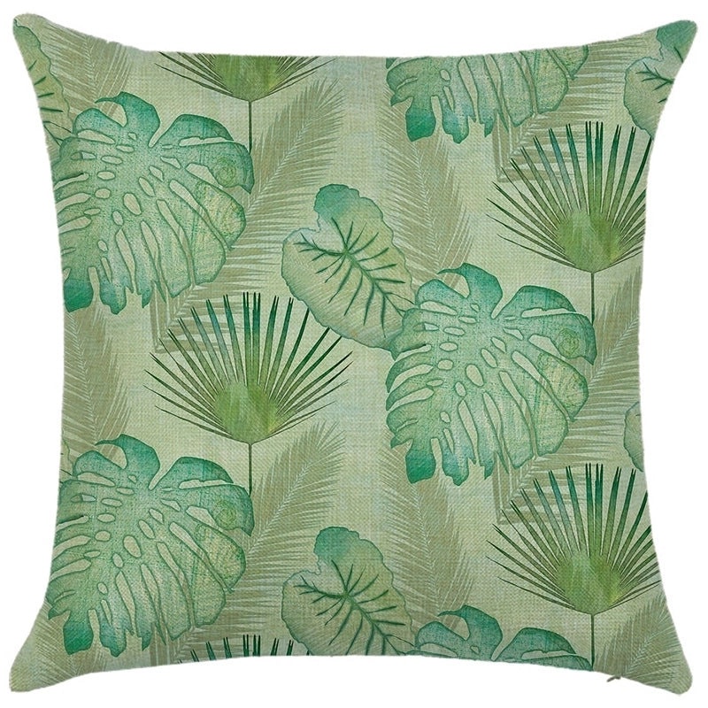 Classic Minimalist Ocean Letter Linen Pillow Cases for Commute | Home Decor Pillows