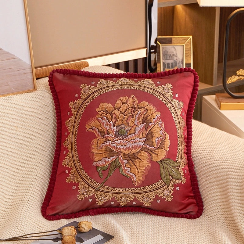 Tropical Floral Polyester Pillow Covers|Home Decor & Bedding