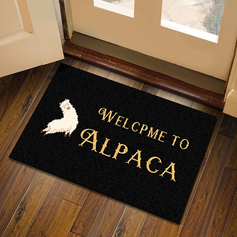 Coconut Palm Pattern Absorbent Bathroom Floor Mat Non-slip Entrance Rug Durable Household Floor Mat|Home & Living > Bath > Bath Rugs