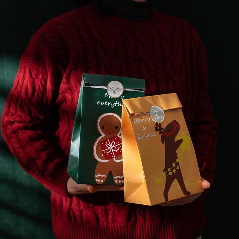 Christmas Tree Gift Bags Christmas Holiday Wrapping Supplies Festive Christmas Fashion Packaging | Holiday Gift Wrap Supplies