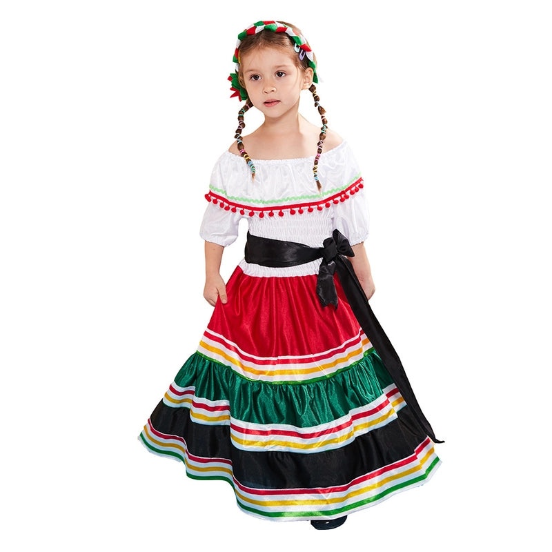 Halloween Ethnic Style Color Block Party Costume Props|Costume Accessories