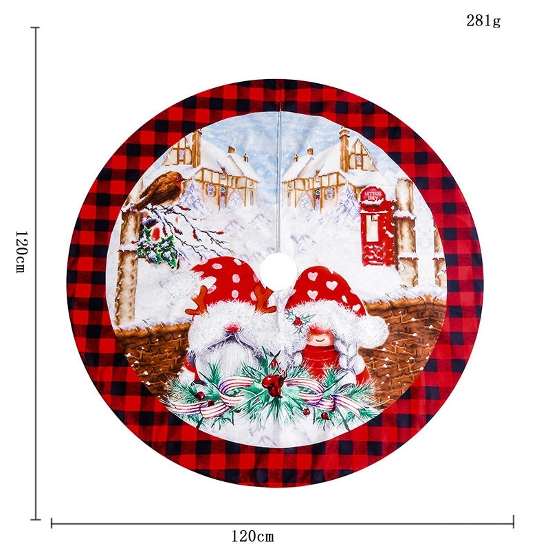 Christmas Doll Party Chair Cover and Tableware Set|Party Supplies