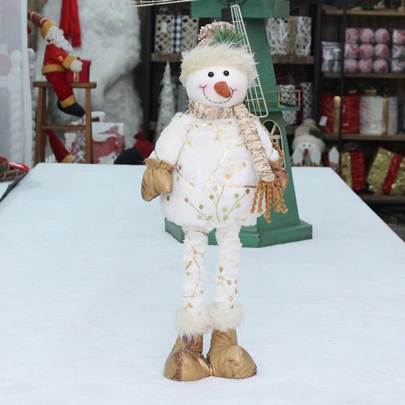 Festive Snowman Plush Party Decorations|Holiday Party Supplies