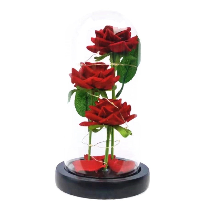 Romantic Preserved Rose Bouquet for Valentine's Day|Flower Gifts