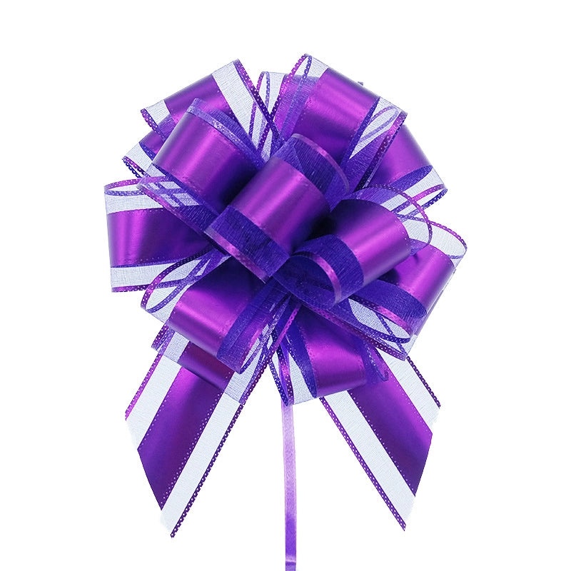 Large Matte Metal Color Ball Flower for Christmas Gift Packaging | Christmas Decorations