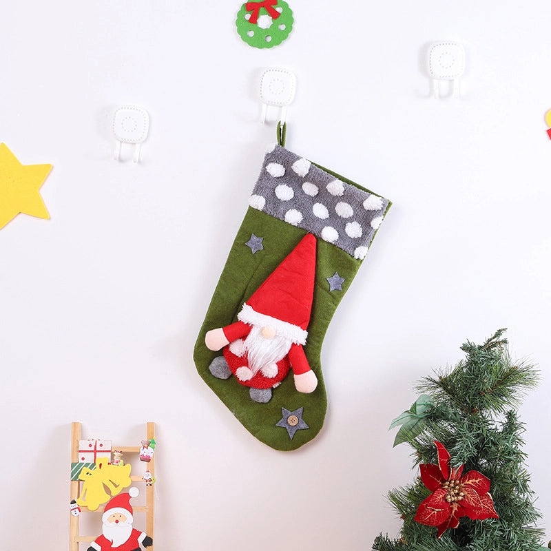 Christmas Cute IG Style Hanging Socks Doll Nonwoven Christmas Tree Ornaments | Christmas Decorations