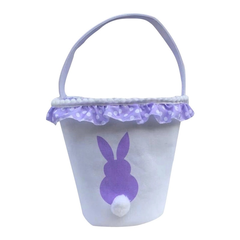 Minimalist Easter Rabbit Cloth Basket for Daily Use | Home Decor & Seasonal Accessories