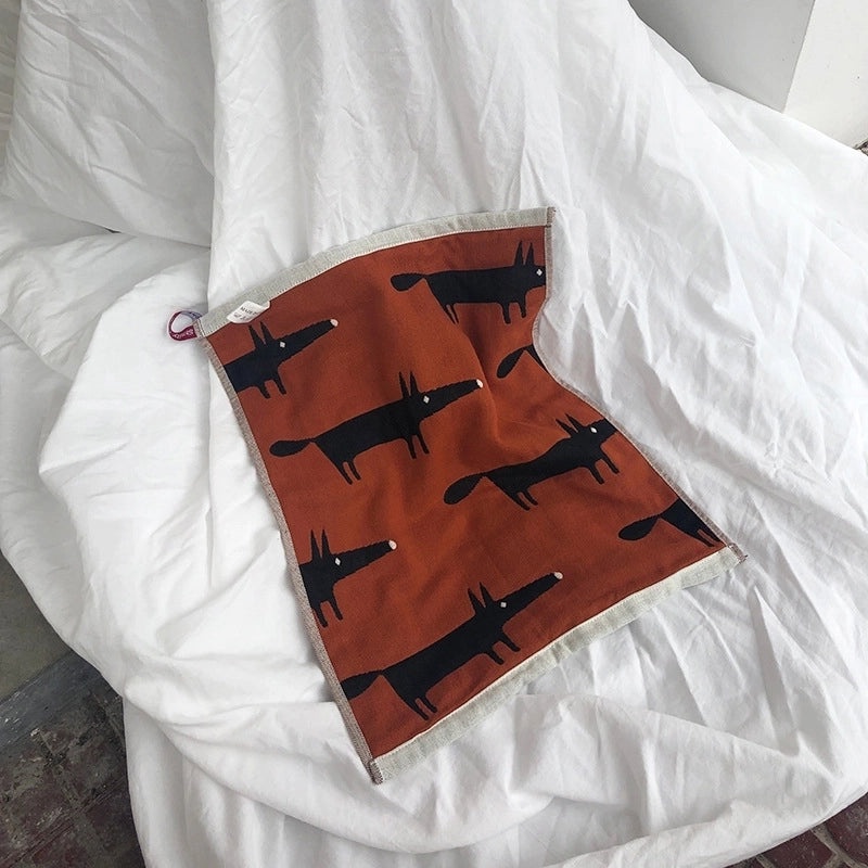 Adorable Animal Print Cotton Towels for Kids|Home & Kitchen Bath Towels