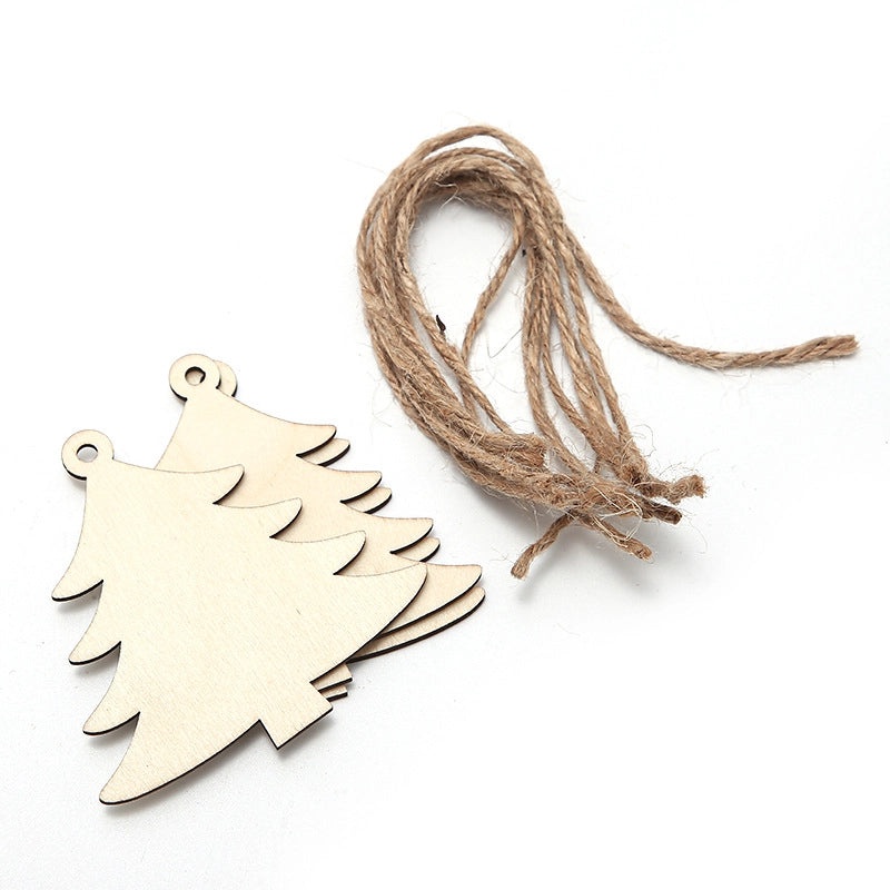 Christmas Wood Boxwood Holiday Decor for Home Party Celebration | Home Decor