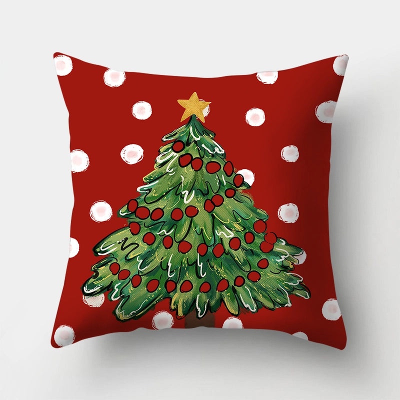 Christmas Minimalist Santa & Snowman Pillow Cases | Home Decor & Accessories
