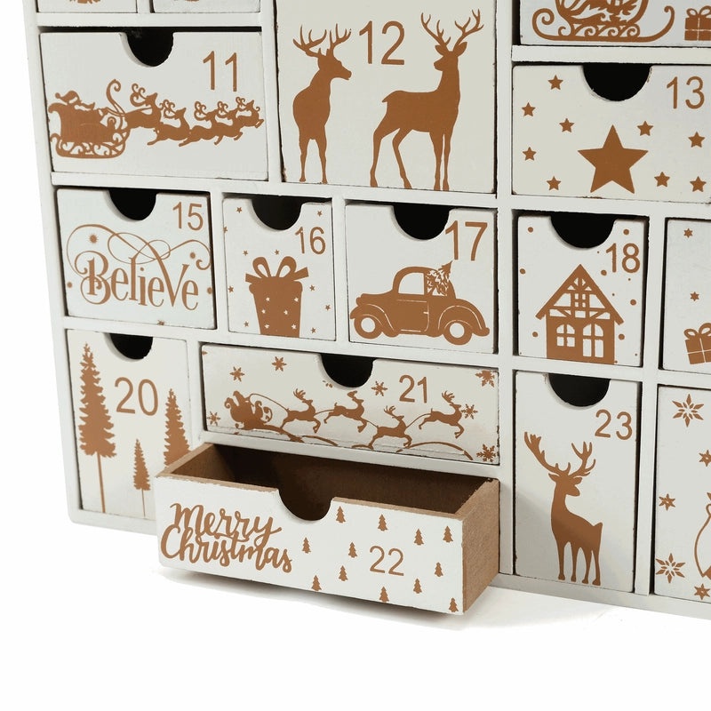 Christmas Countdown Gift Box | Holiday Packaging & DIY Candy Boxes