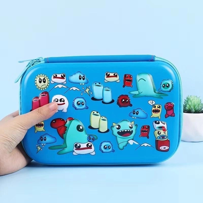 Cute EVA PU Cartoon Pencil Case for School Supplies | School Stationery